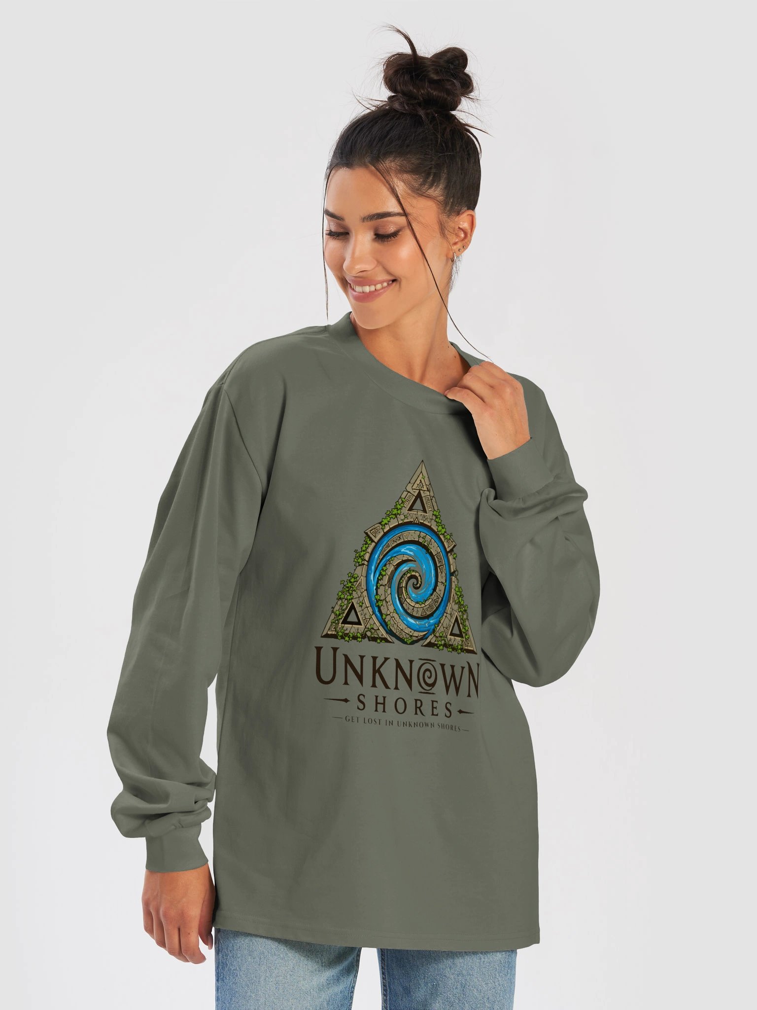 Unknown Shores Logo Long Sleeve Tee product image (6)
