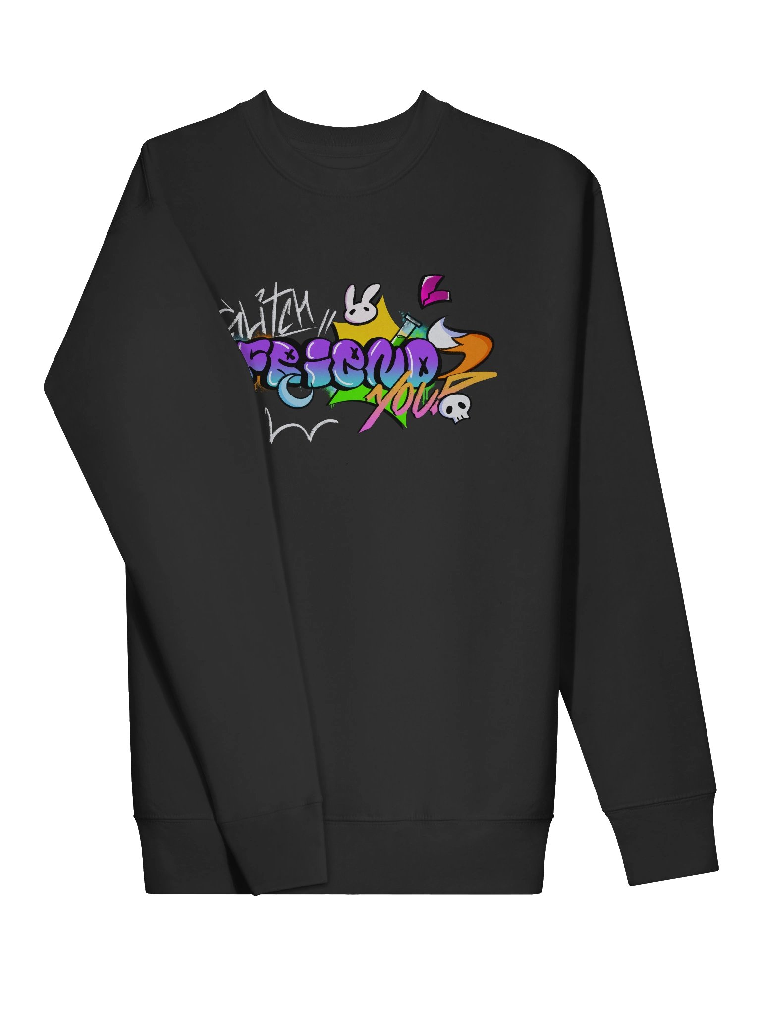 Friend Graffiti Crewneck - Adult Sizes product image (16)