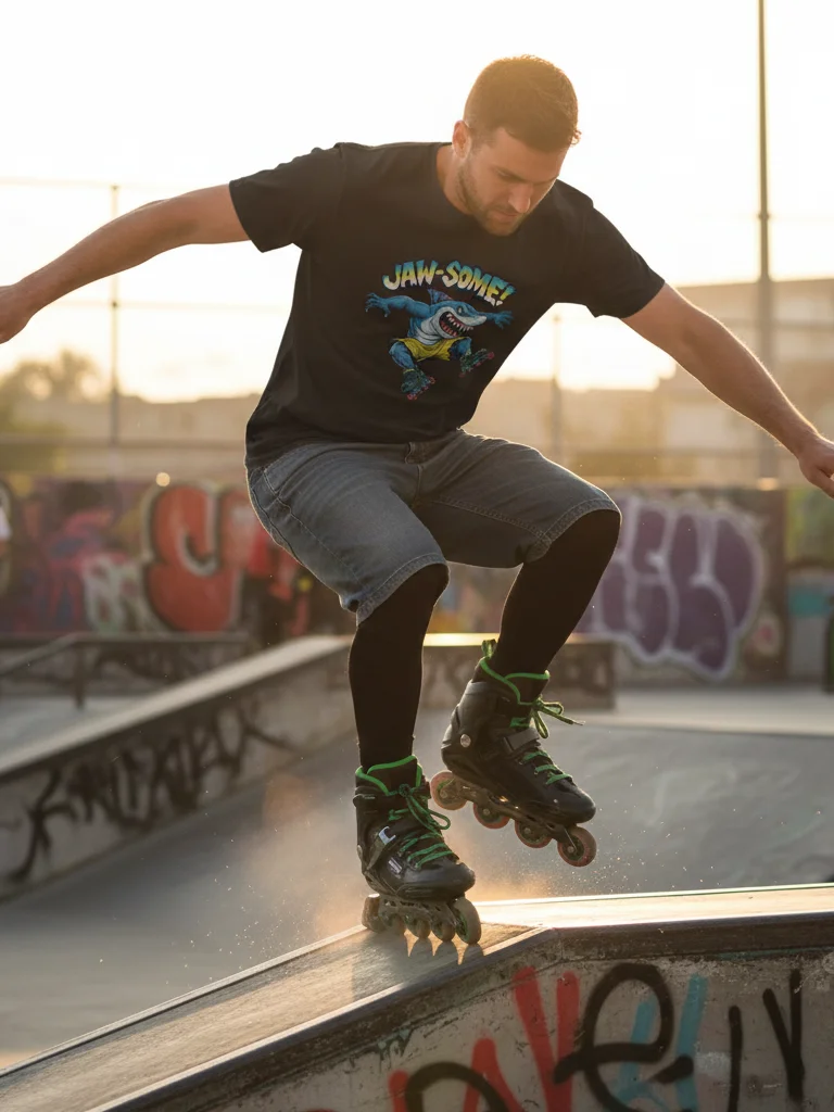 Street Sharks - JAW-SOME! Extreme 90s Cartoon Tee product image (1)