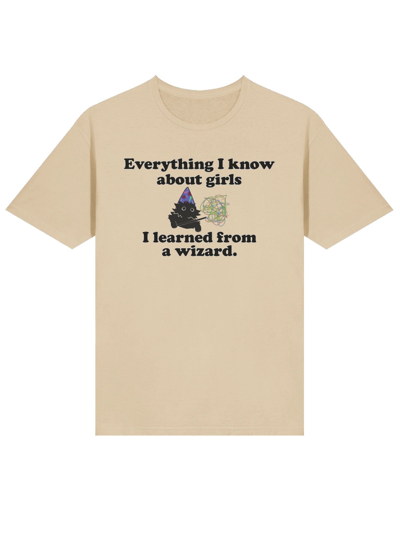 Everything I know about girls (wizard ed) discount tee product image (30)