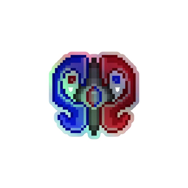 SiS Logo Holographic Sticker product image (1)