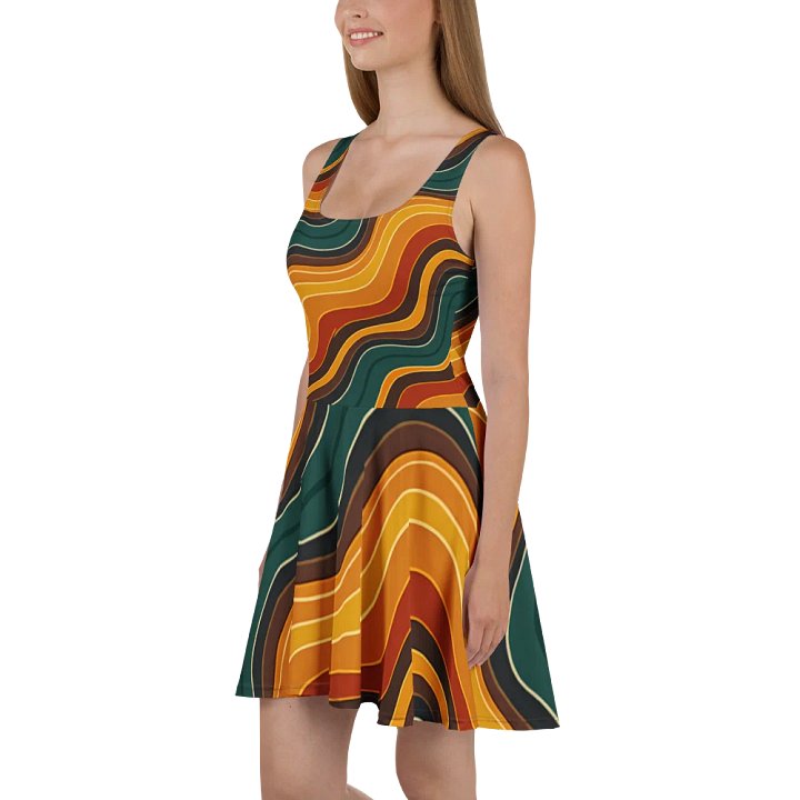 Barry Grady 'Flowing Waves' Sleeveless Dress product image (1)