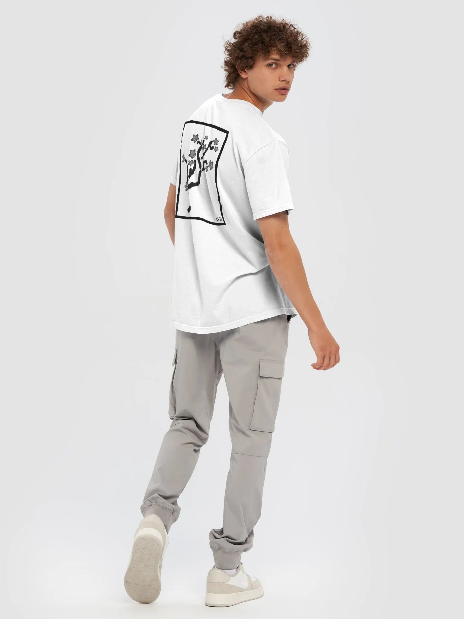 Orchid T-shirt (white) product image (4)