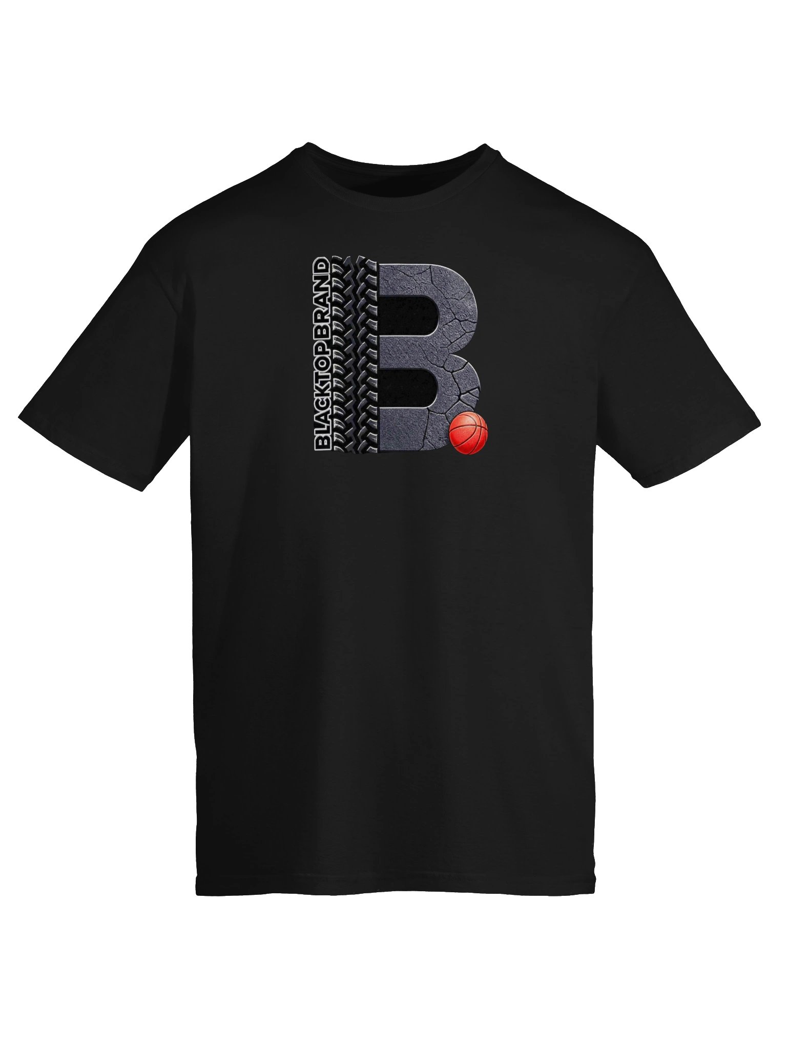 Blacktop Brand Basketball Logo Classic Tee product image (54)