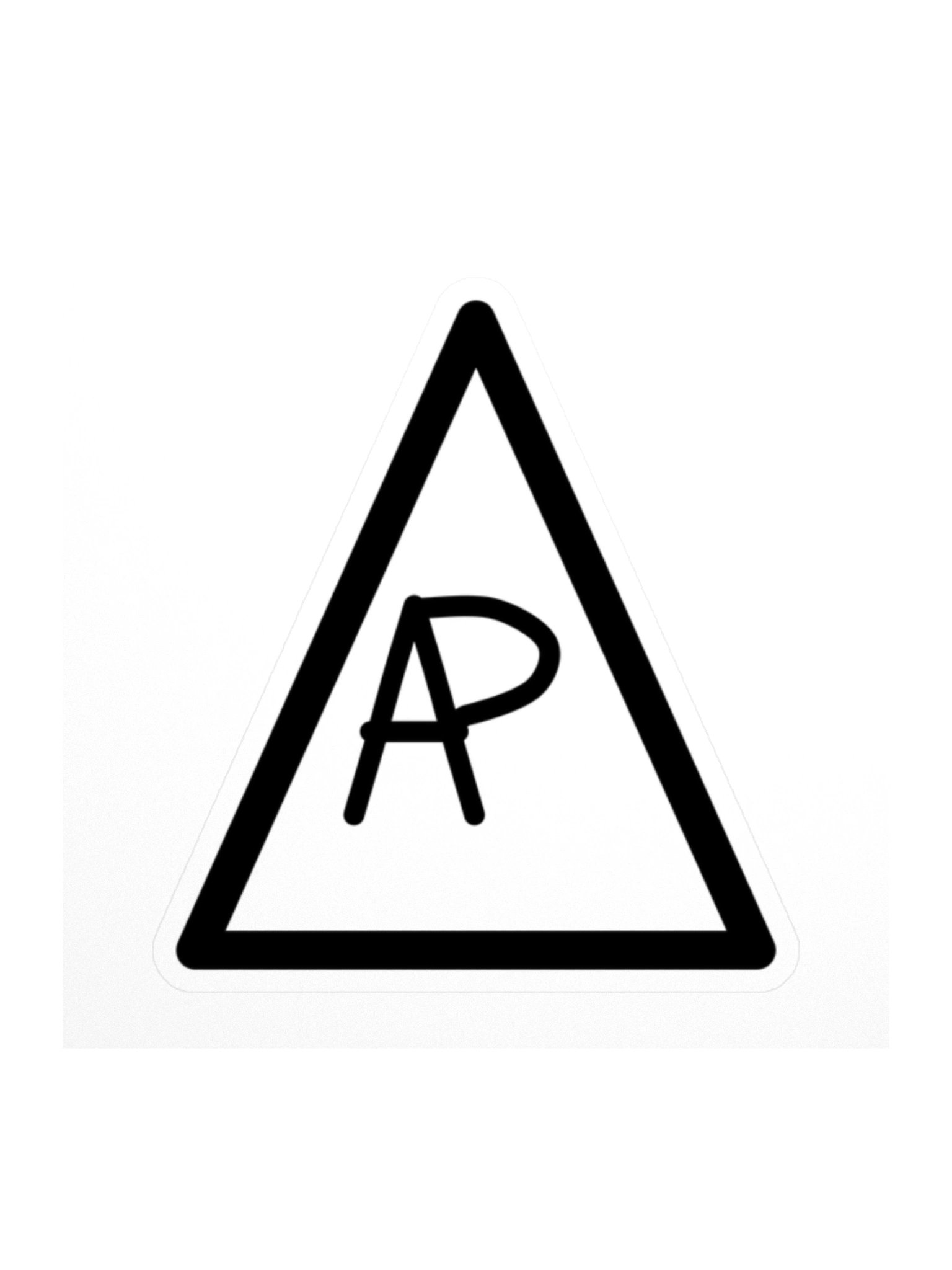 AP Triangle — Transfer Sticker product image (1)