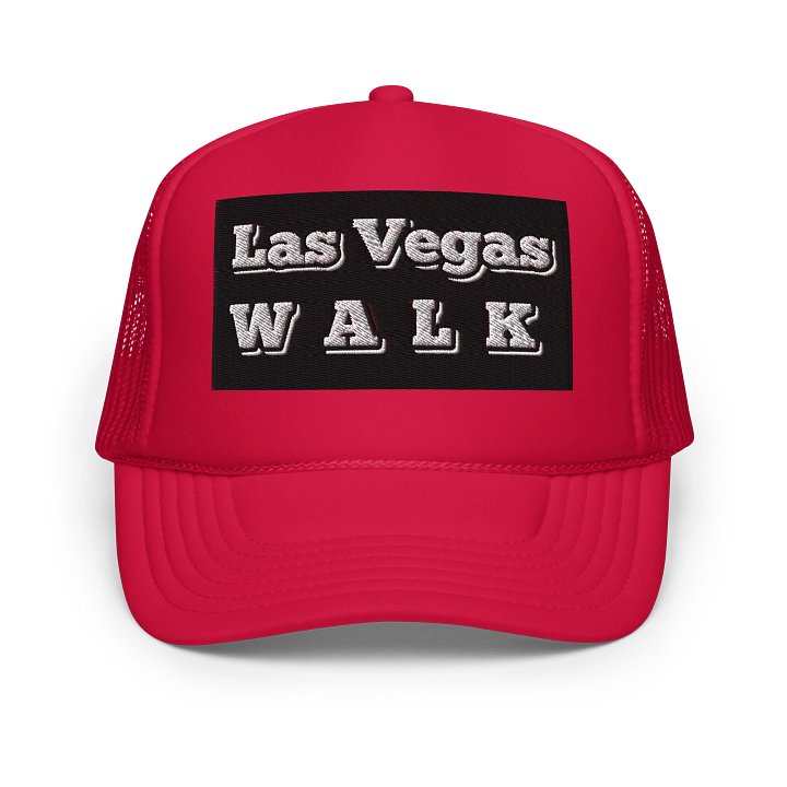 Las Vegas Walk Foam Trucker Hat product image (1)