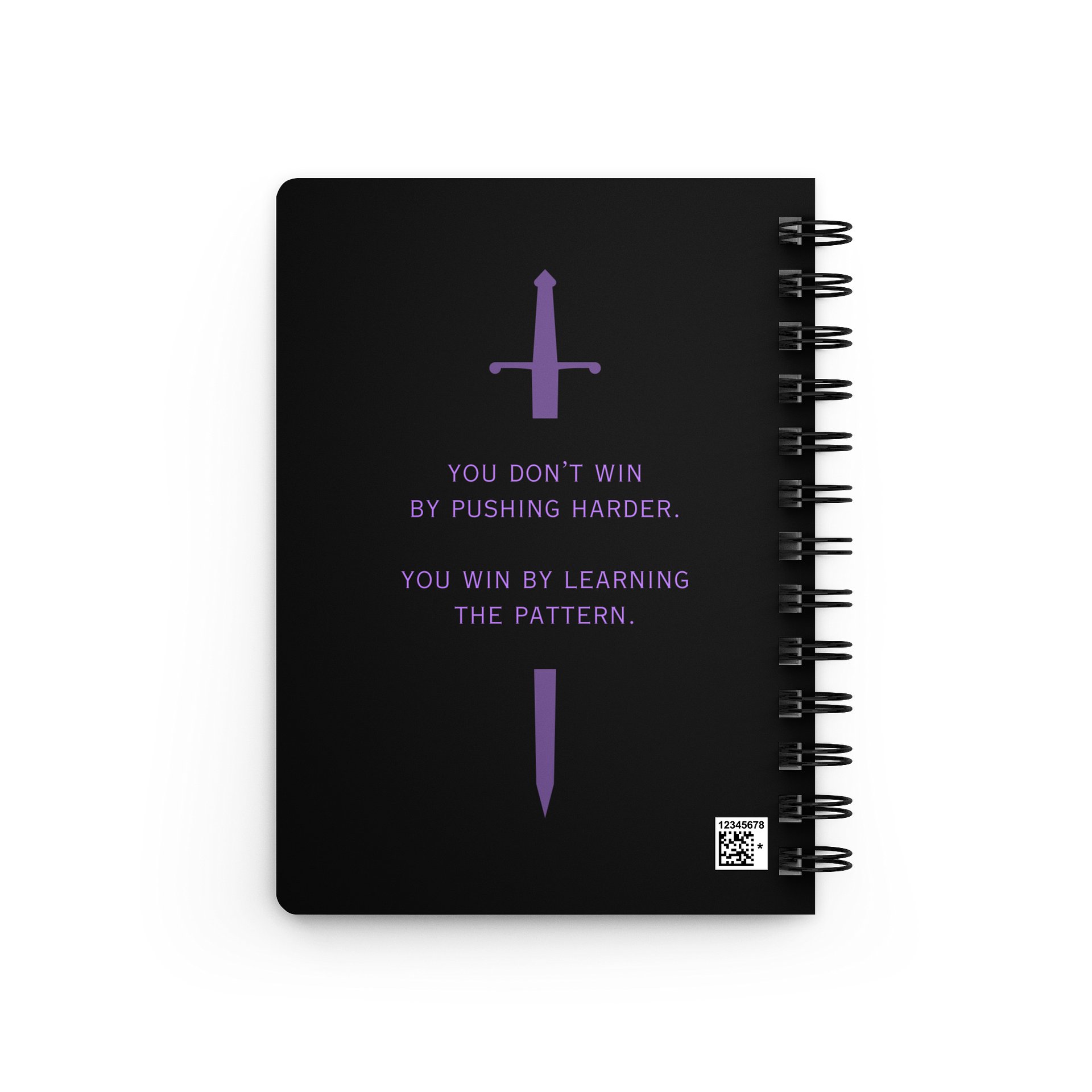 Pattern Boss Field Notes Journal | Gothic Chronic Illness Notebook product image (2)