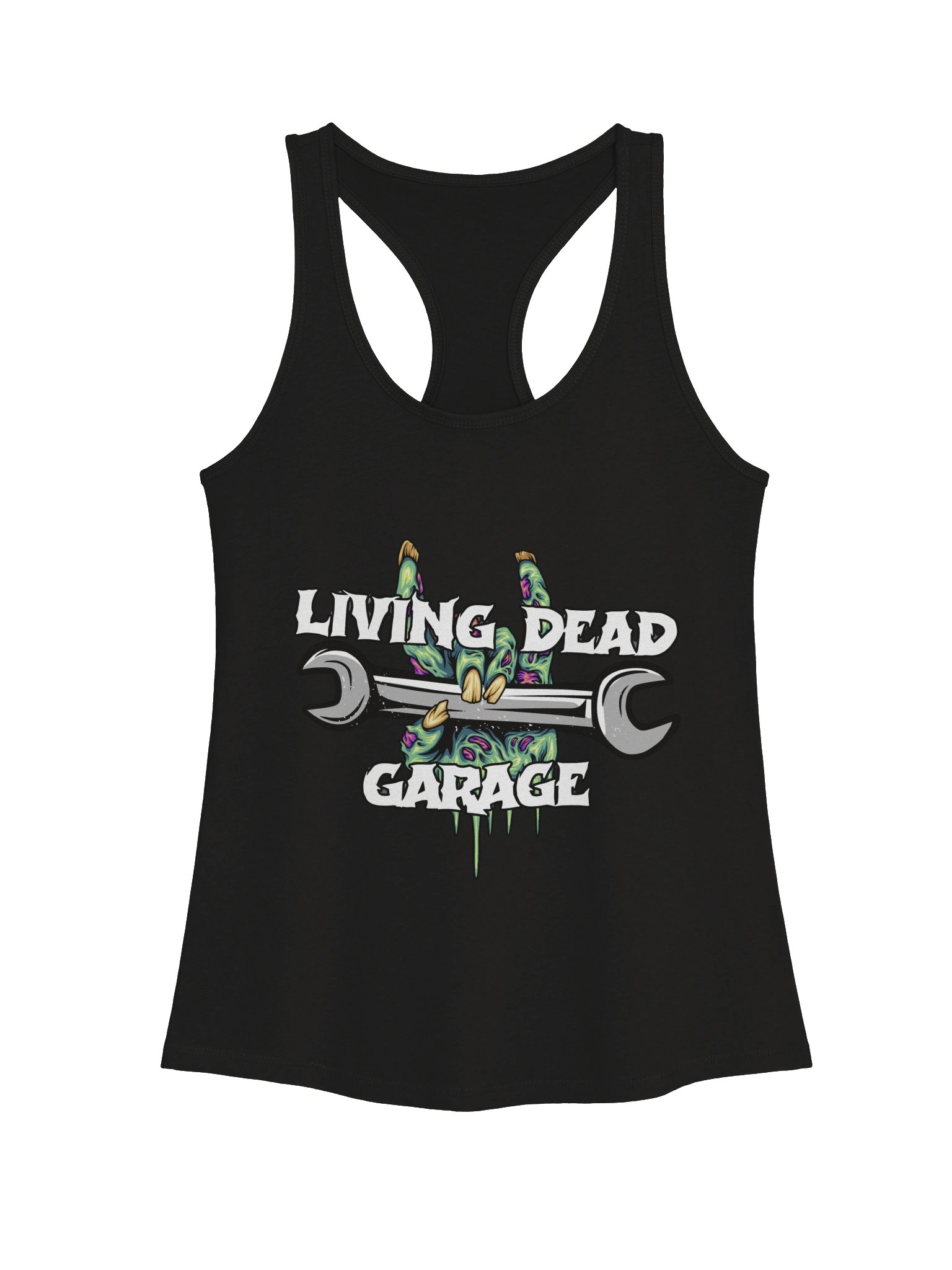 Living Dead Garage Razor back tank product image (1)