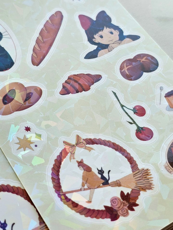 Kiki and Jiji: Sticker Sheet product image (2)