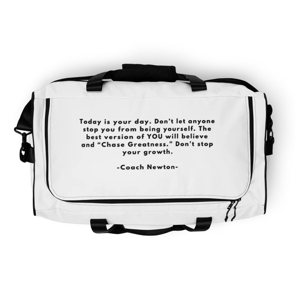 CG White Duffle Bag product image (8)
