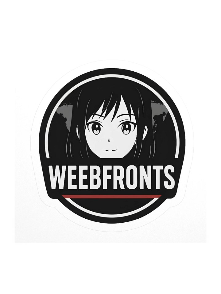 WeebFronts Division Sticker — WBF-04 product image (1)