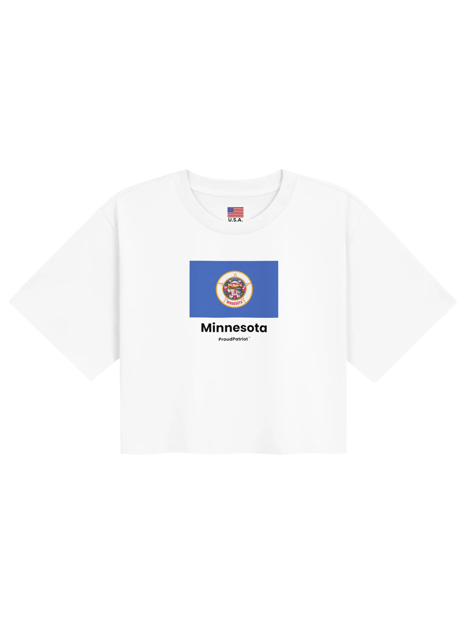 Minnesota Women's Classic Crop Tee product image (5)