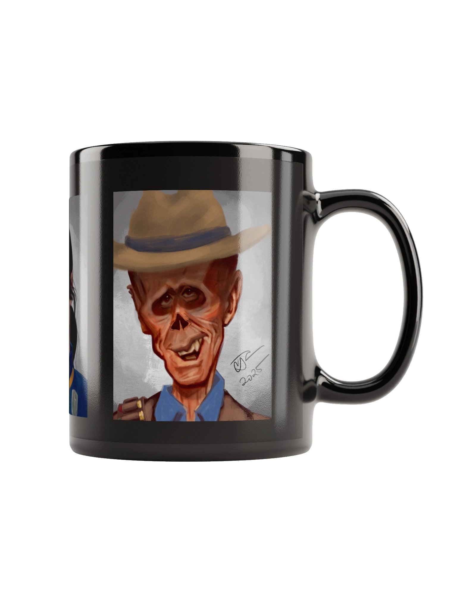 Fallout Caricature Mug (black) product image (6)