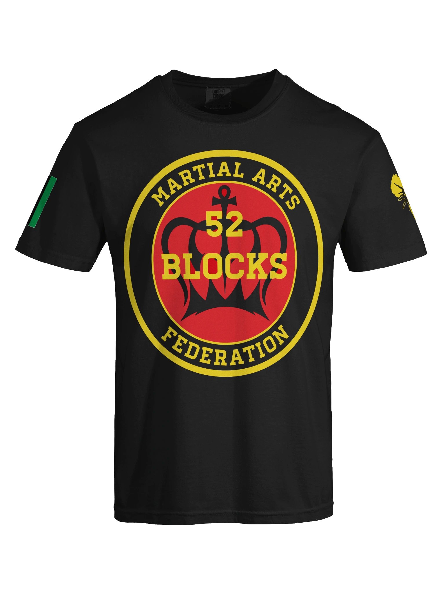 52 Blocks PanAfrikan Flag T-shirt product image (5)