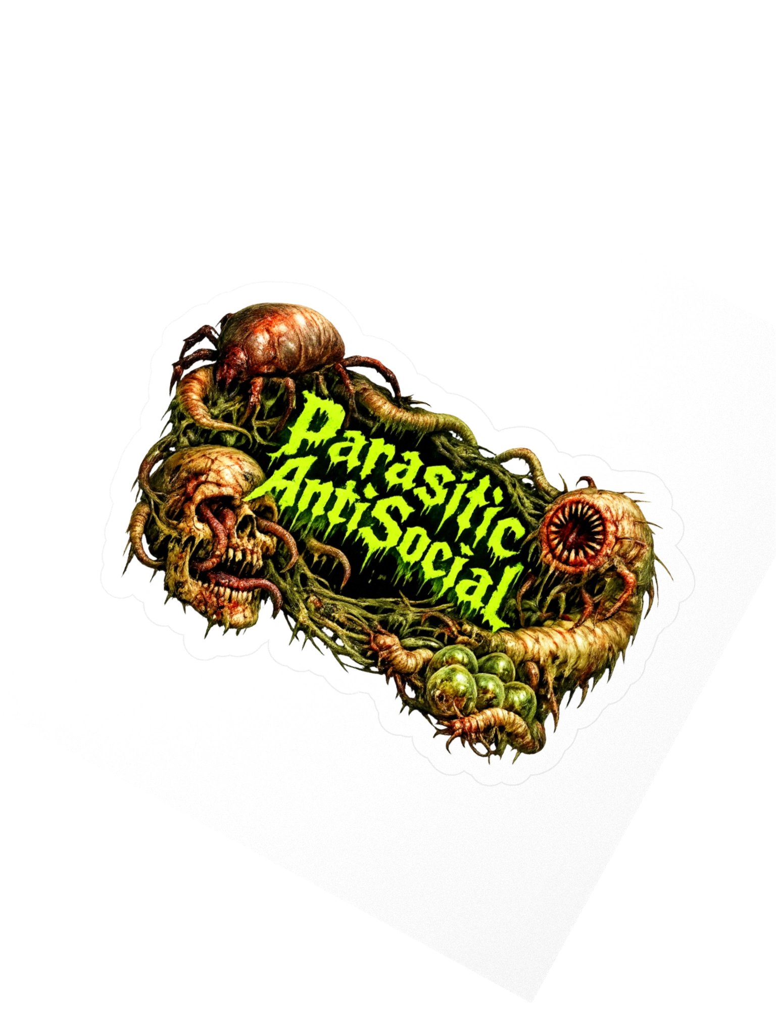 Parasitic AntiSocial GRAPHIC Sticker product image (2)