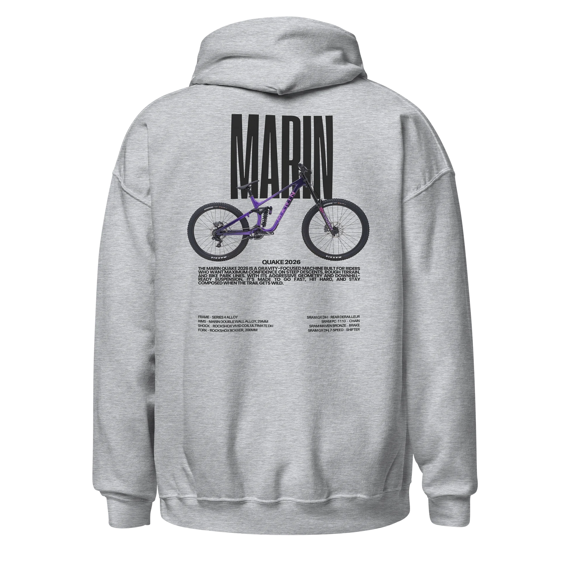 Marin Quake 2026 Hoodie product image (1)