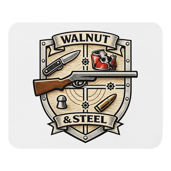 Mouse pad crest logo product image (1)