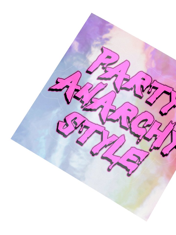 PARTY ANARCHY STICKER product image (5)
