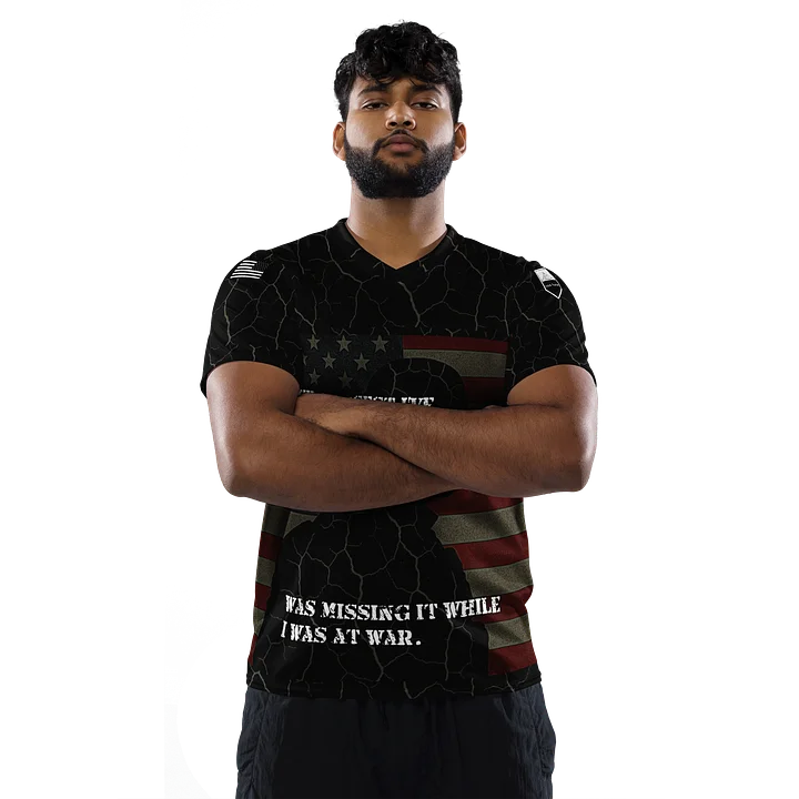 Cracking Under Patriotism Athletic Shirt product image (2)