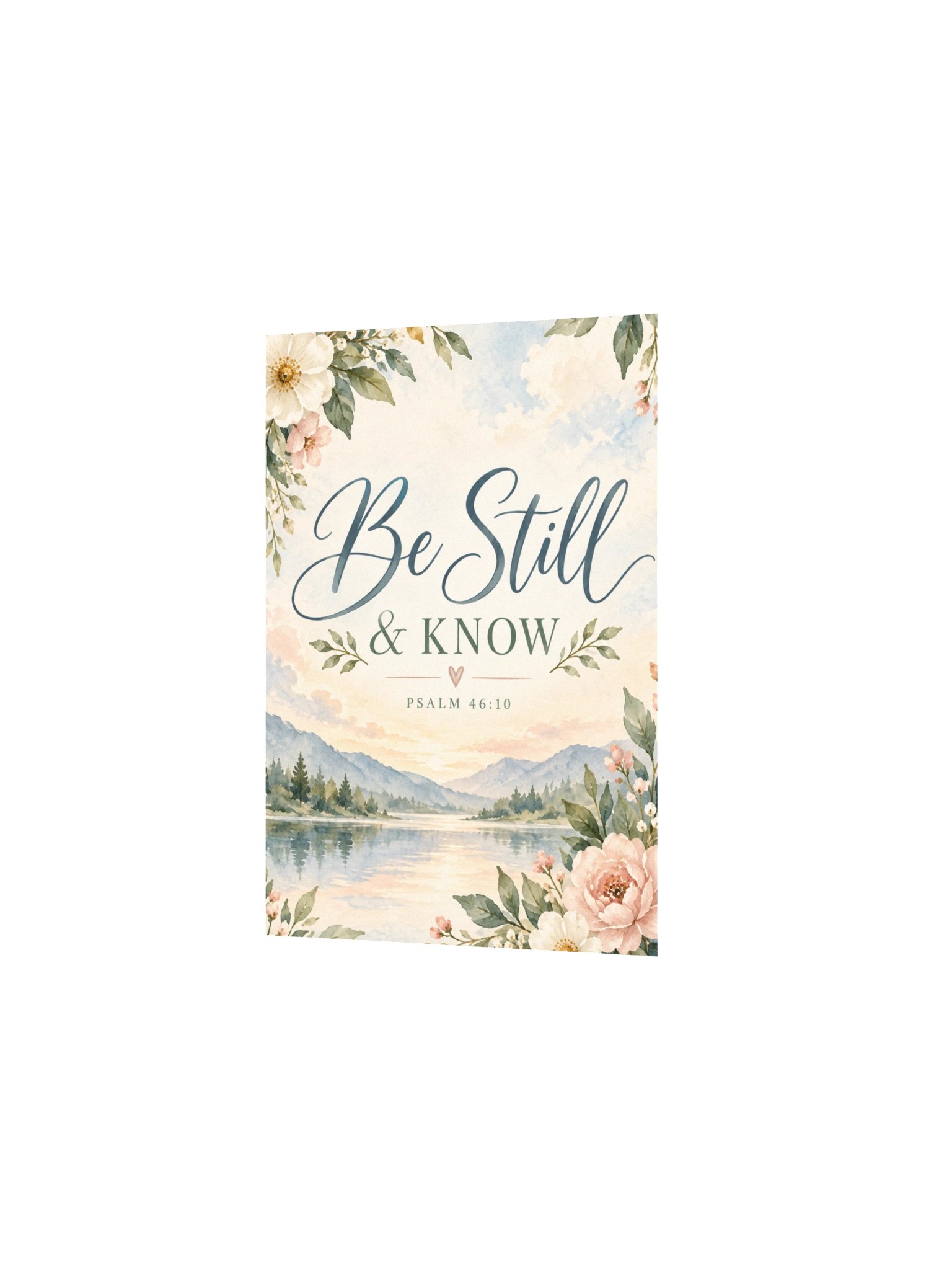 Be Still & Know - Psalm 46:10 Christian Poster product image (6)