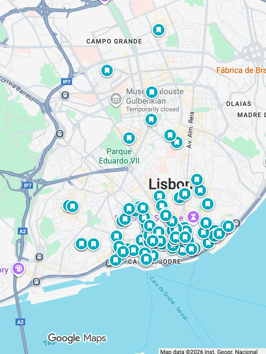 Lisbon Food Map product image (2)