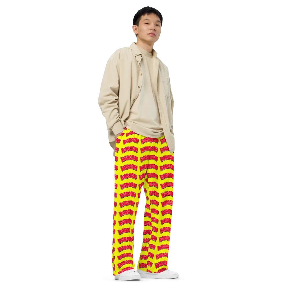🥣 Saturday Morning Breakfast Kaboom! Wide-Leg Pants 🥣 product image (9)