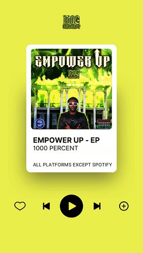 Get Empower'D Up🔋⏫❗️

Listen to my most recent project 