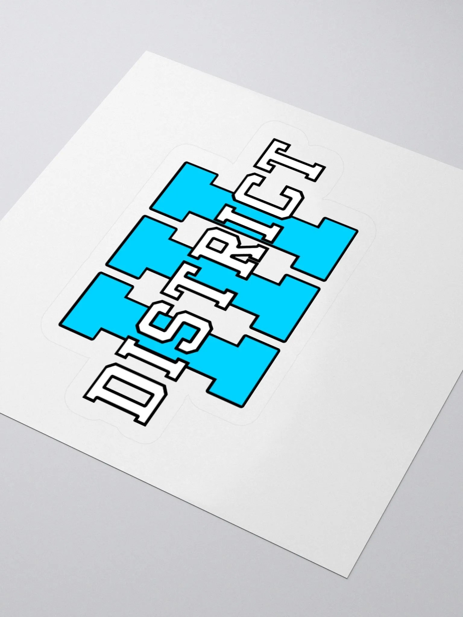 District 3 Sticker product image (4)