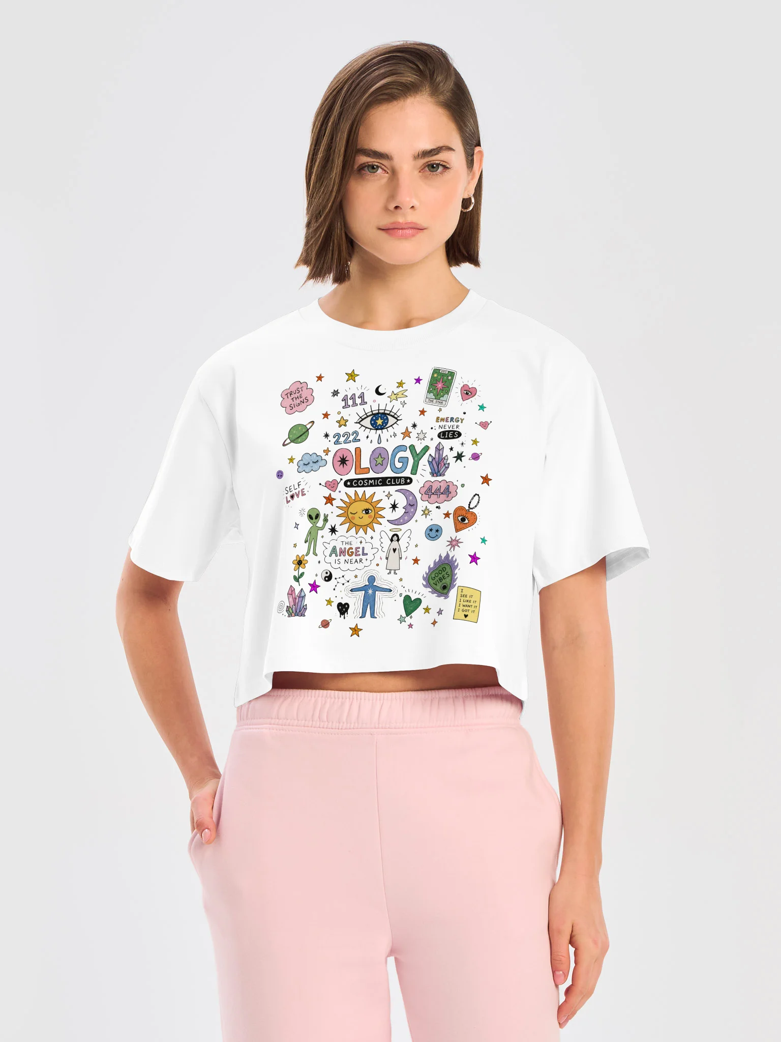 The Cosmic Club World Crop Top product image (5)