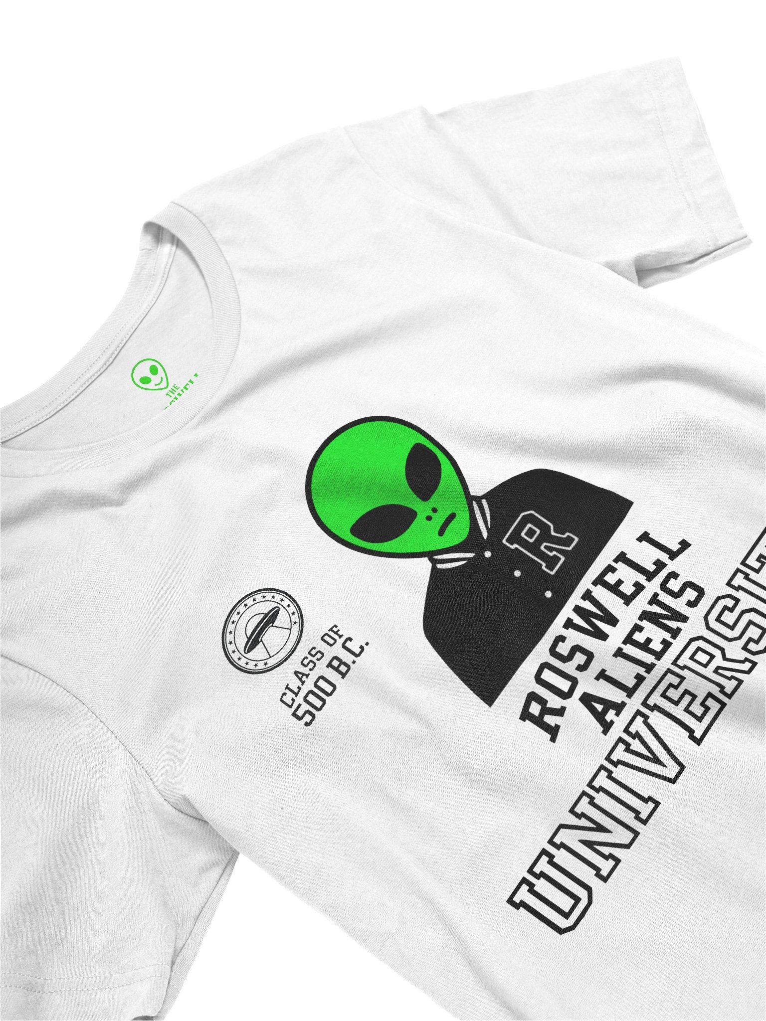 Roswell Aliens University Alumni Class of 500 B.C. T-Shirt product image (3)