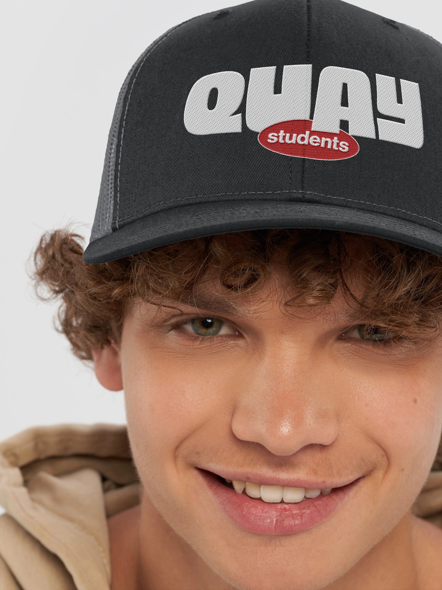 quay students trucker hat product image (23)