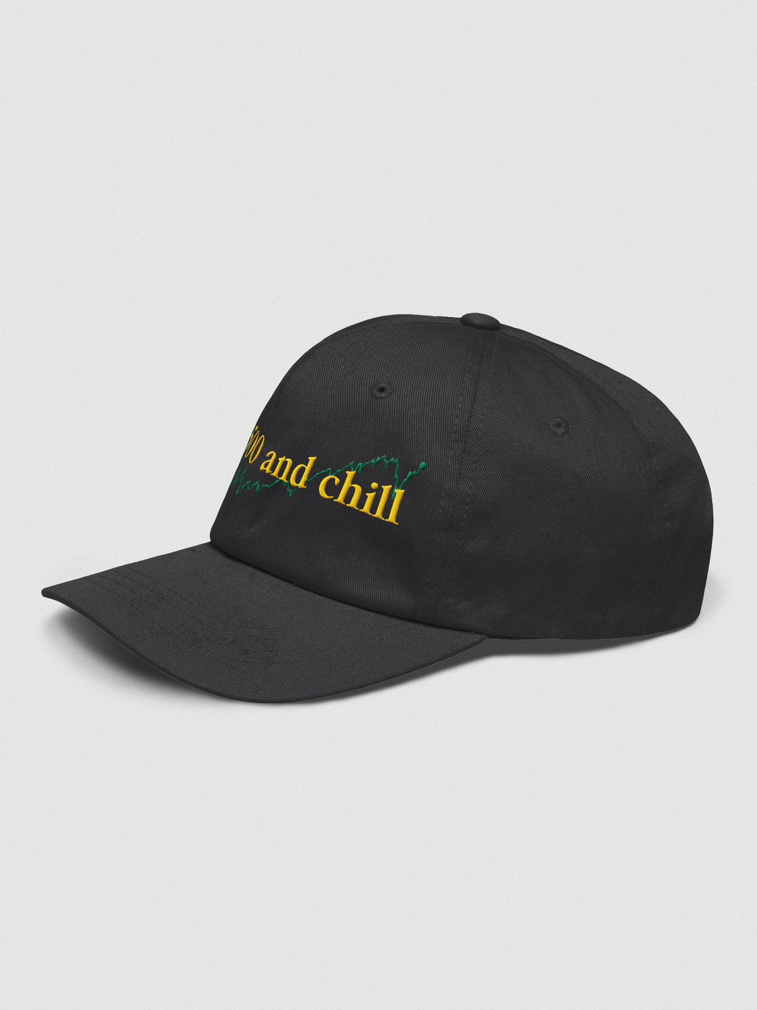 s&p500 and chill hat - 100% cotton product image (9)