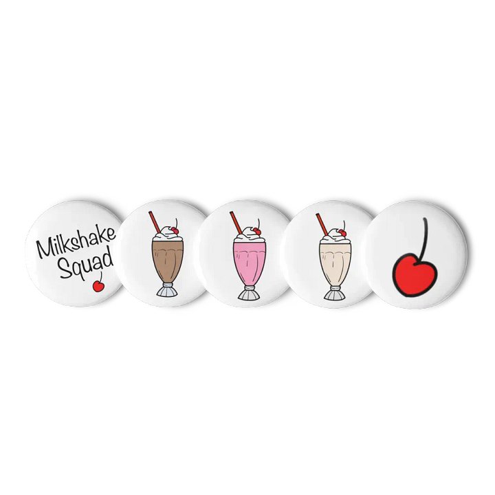 Milkshake Squad Pins | Set of 5 product image (3)