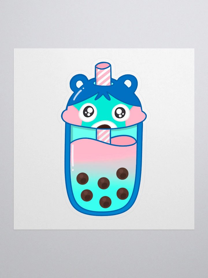 Bluebear boba sticker! product image (1)