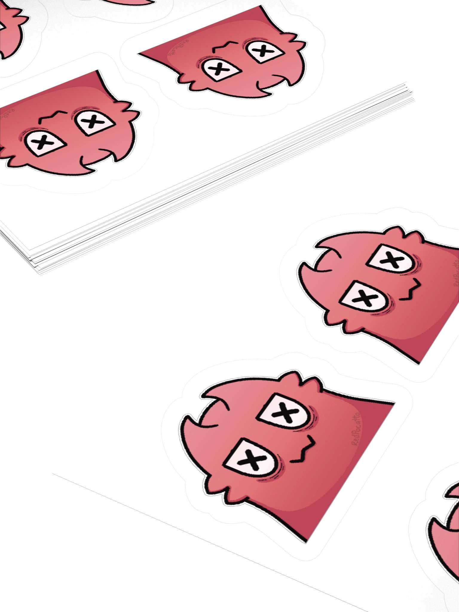 Red Pocatto Sticker Set product image (15)