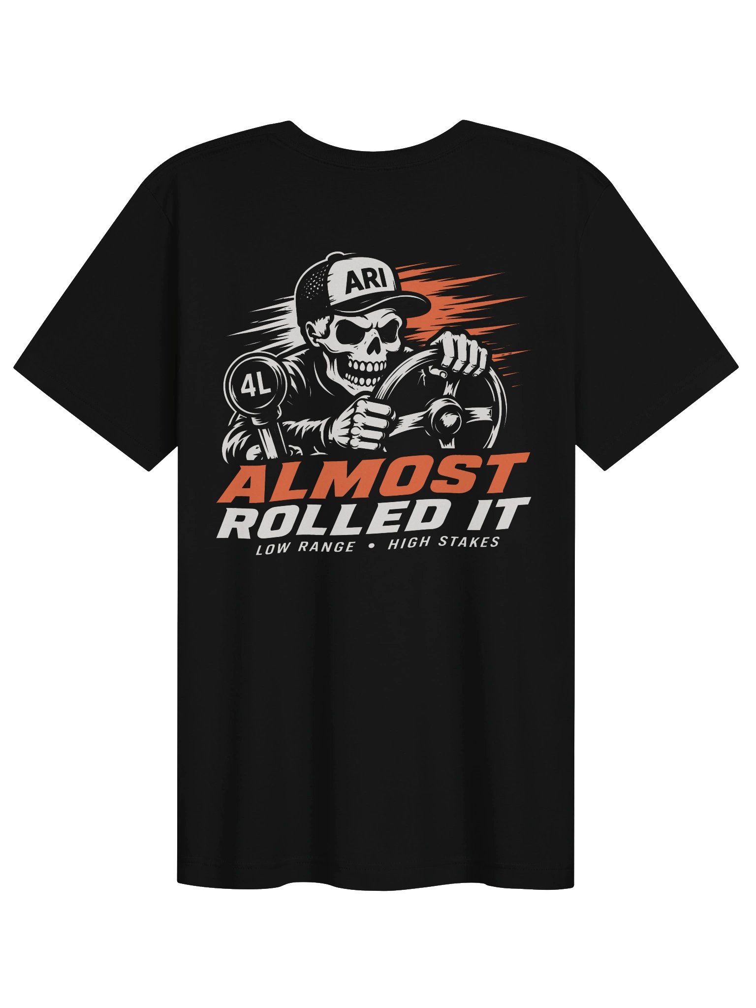 Low Range, High Stakes Skull Graphic Tee product image (5)