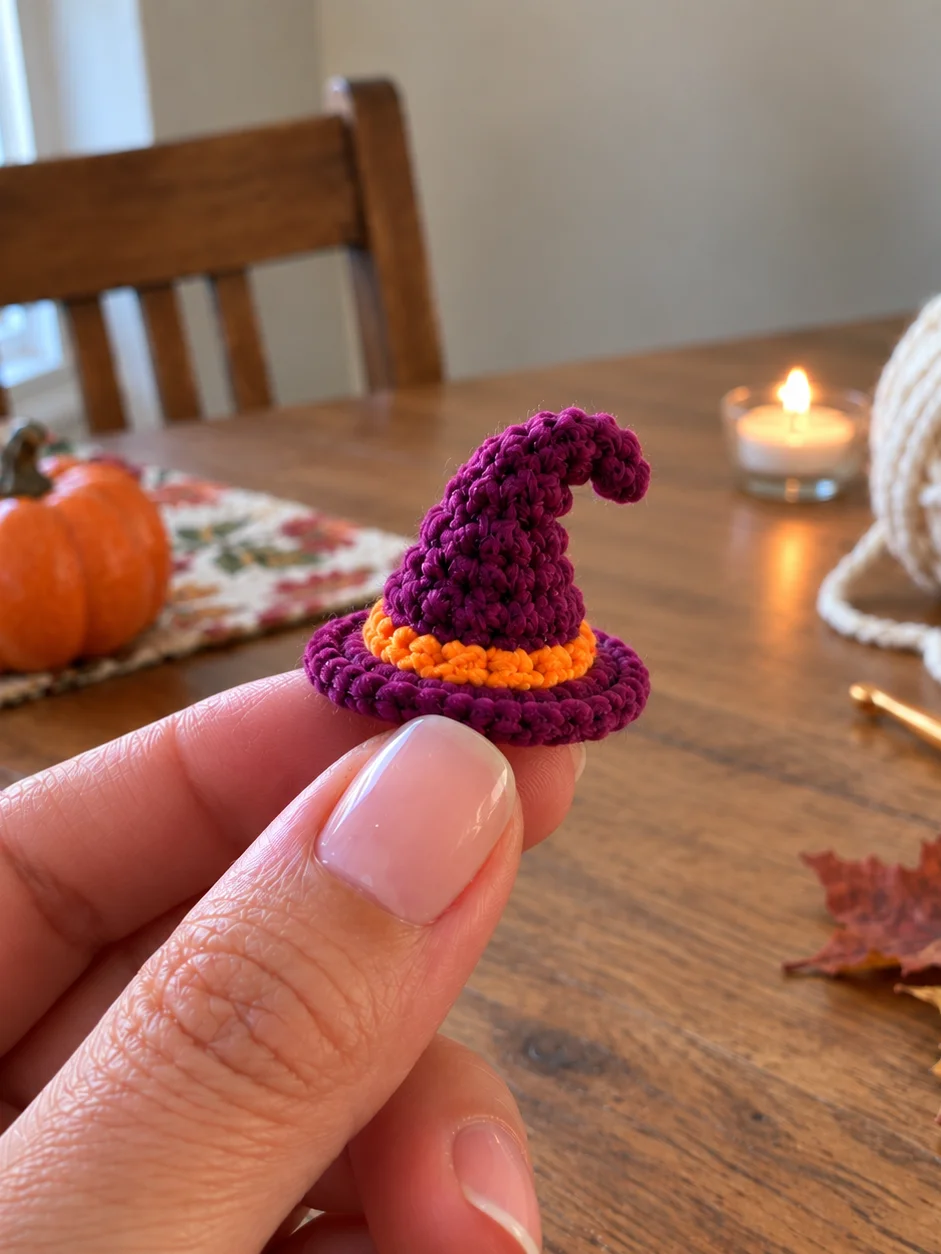 Pumpkin Witch Kitty Crochet Pattern product image (2)