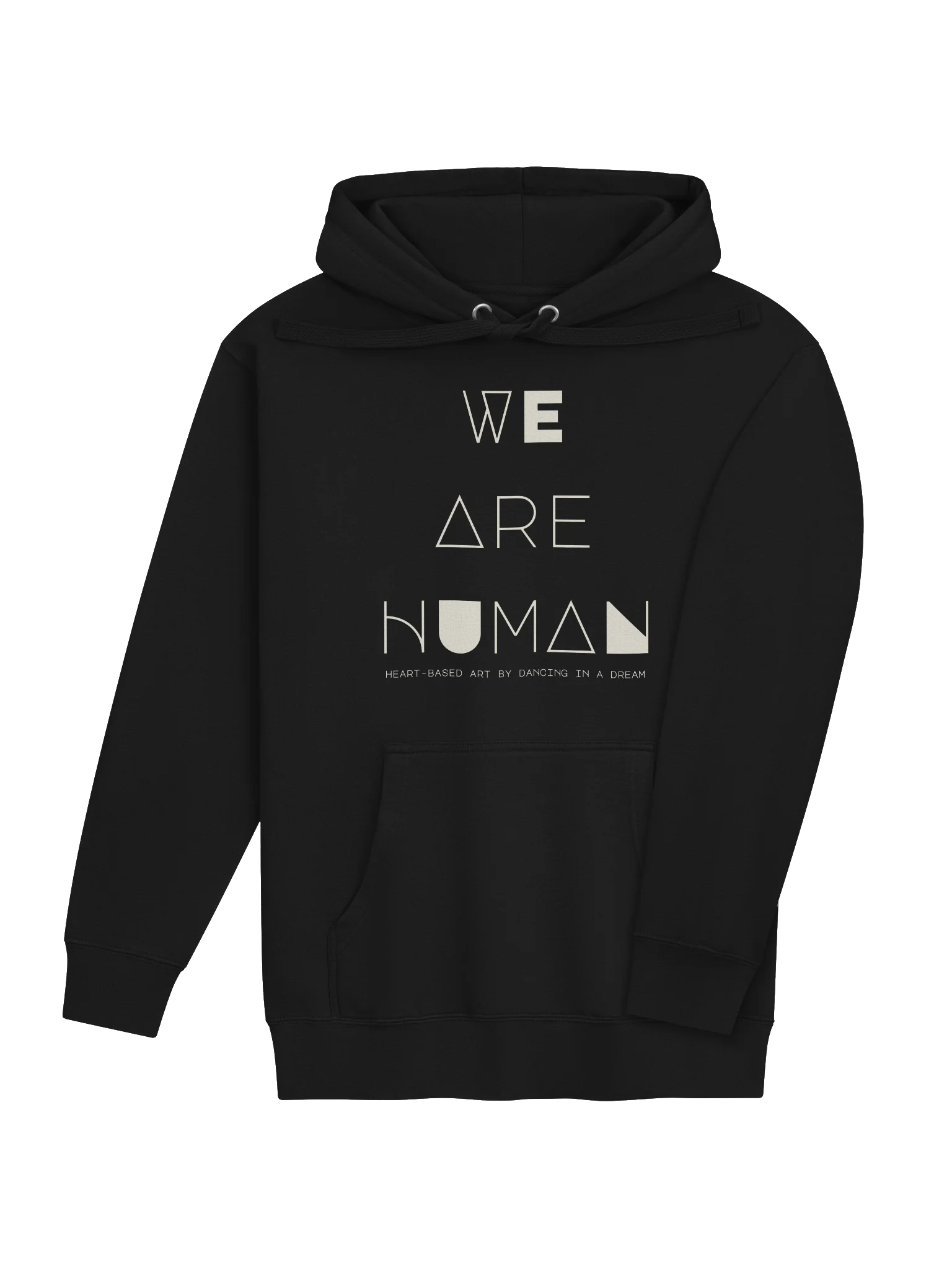 'we are human' hoodie product image (6)