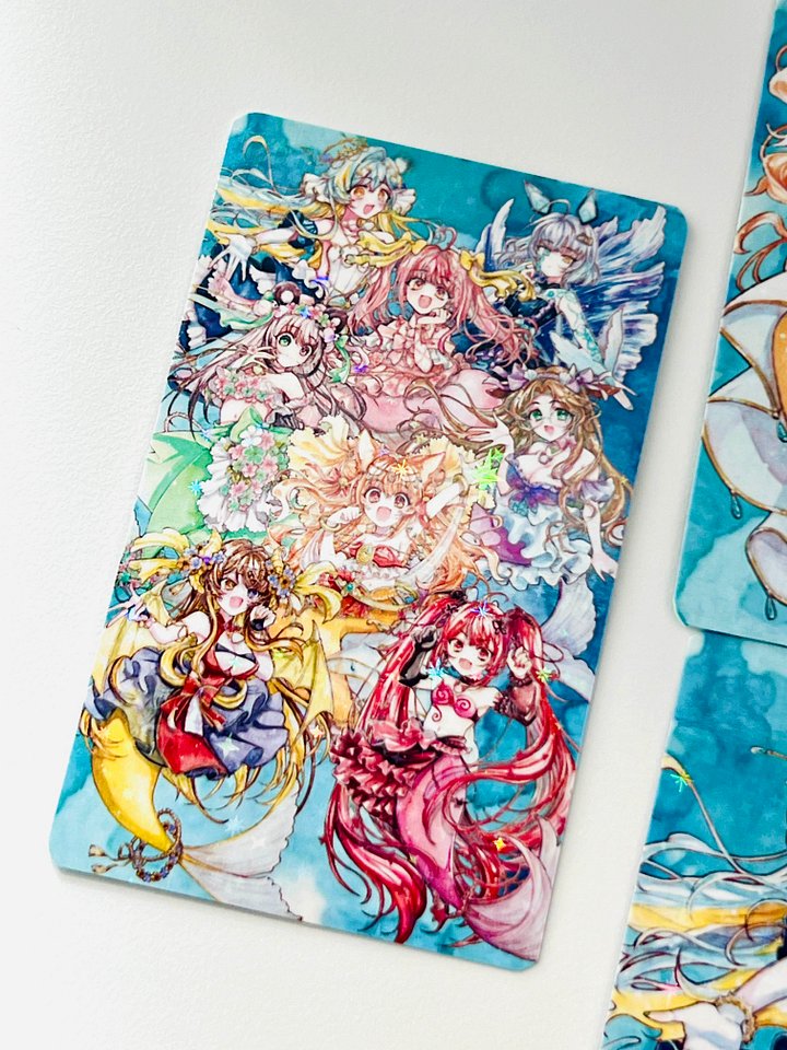 Mermaid Princesses Photocards【Rainbow Pearl Harmony Exclusive Merchandise】 product image (2)