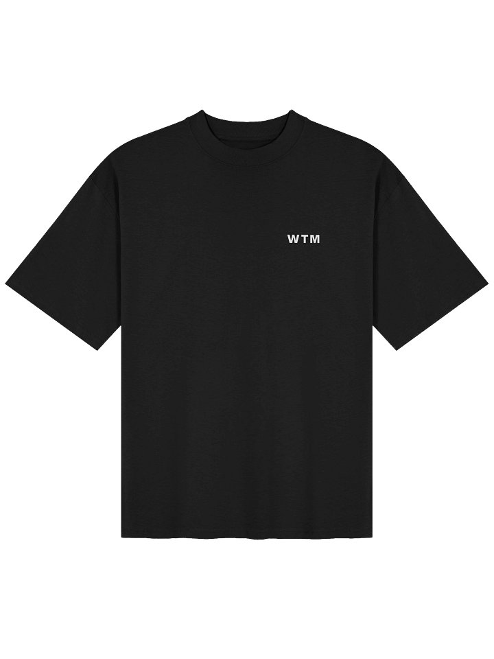 WTM Foundation Tee — Black / Navy product image (1)