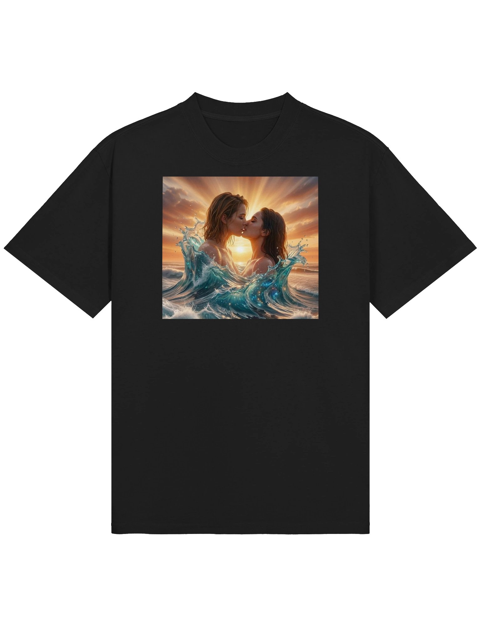 Twin Souls Astral Tropics Oversized Tee product image (1)