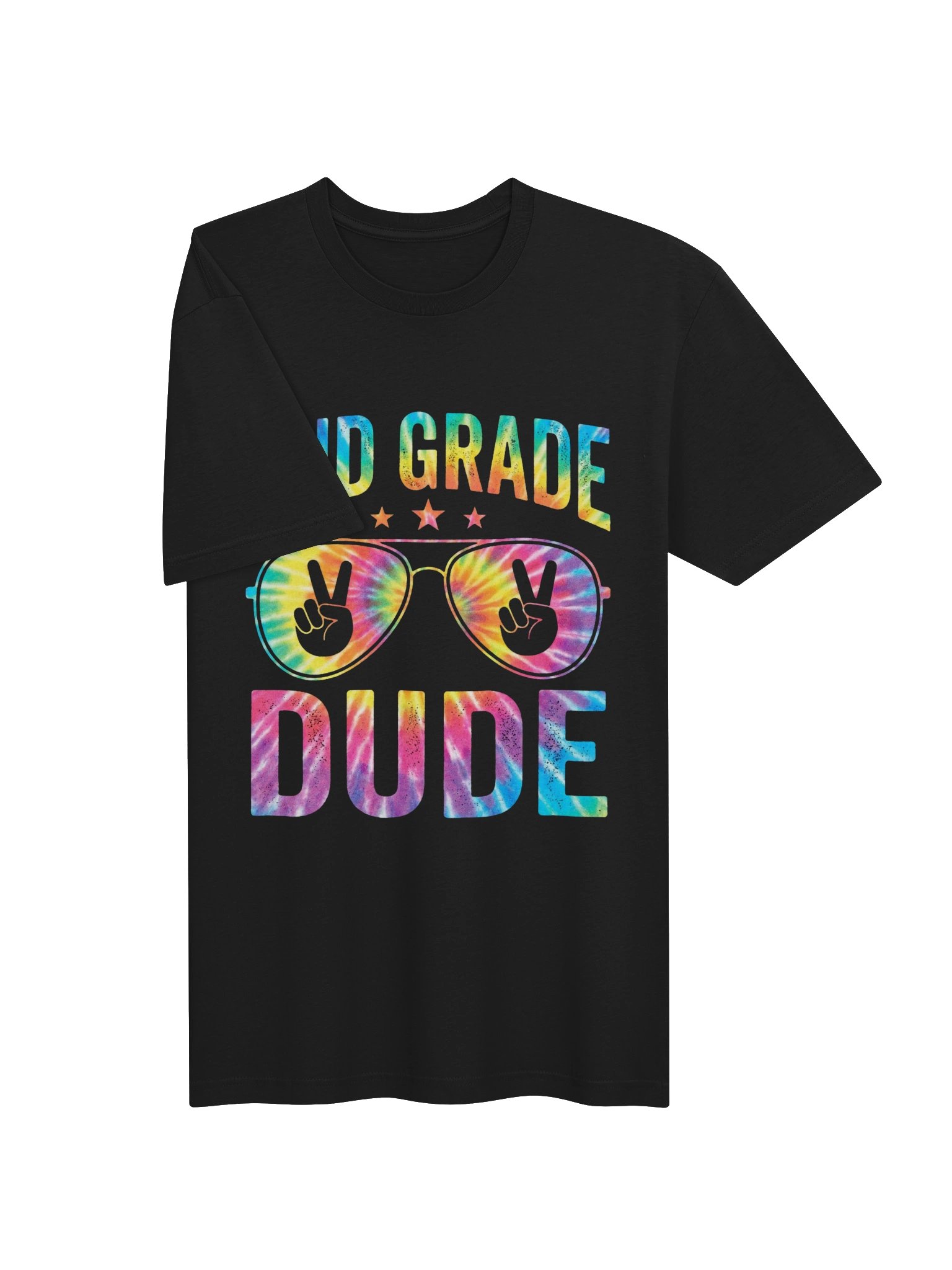 2nd Grade Cool Dude Tie Dye Back to School Second Grade Boys T-Shirt product image (16)