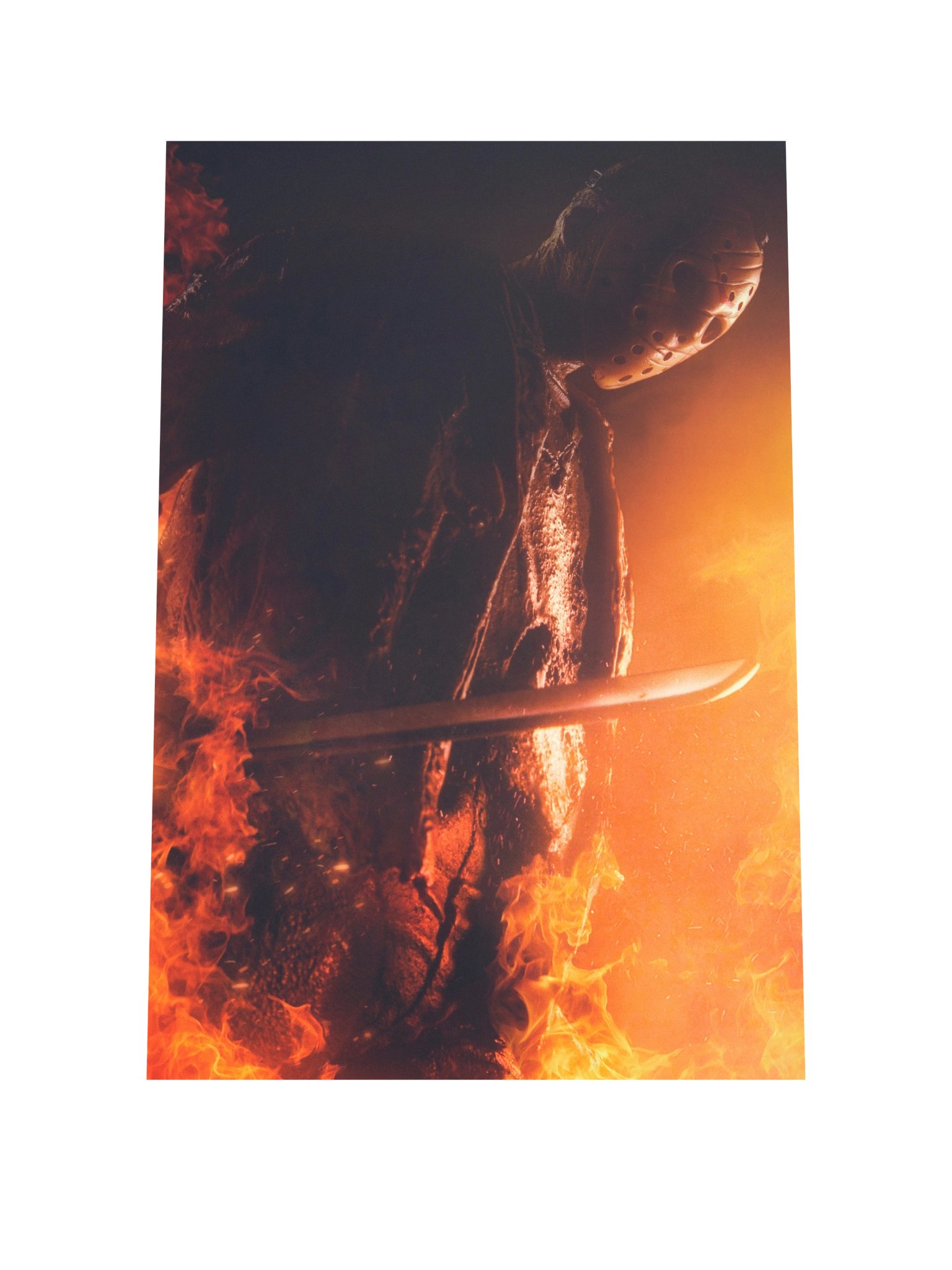 Hockey Demon 12x18 Print product image (1)
