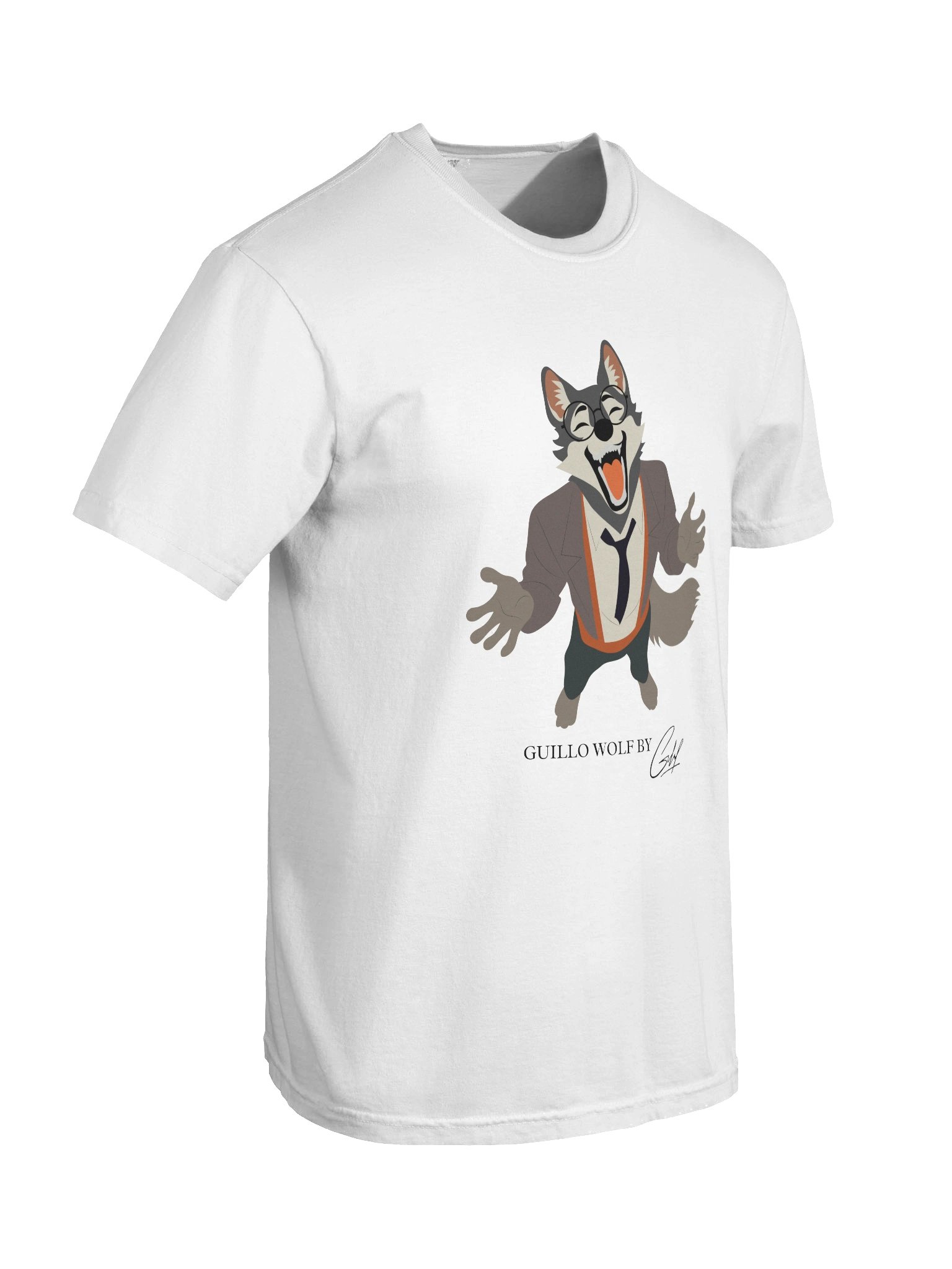 GUILLO HAPPY WOLF TSHIRT product image (4)