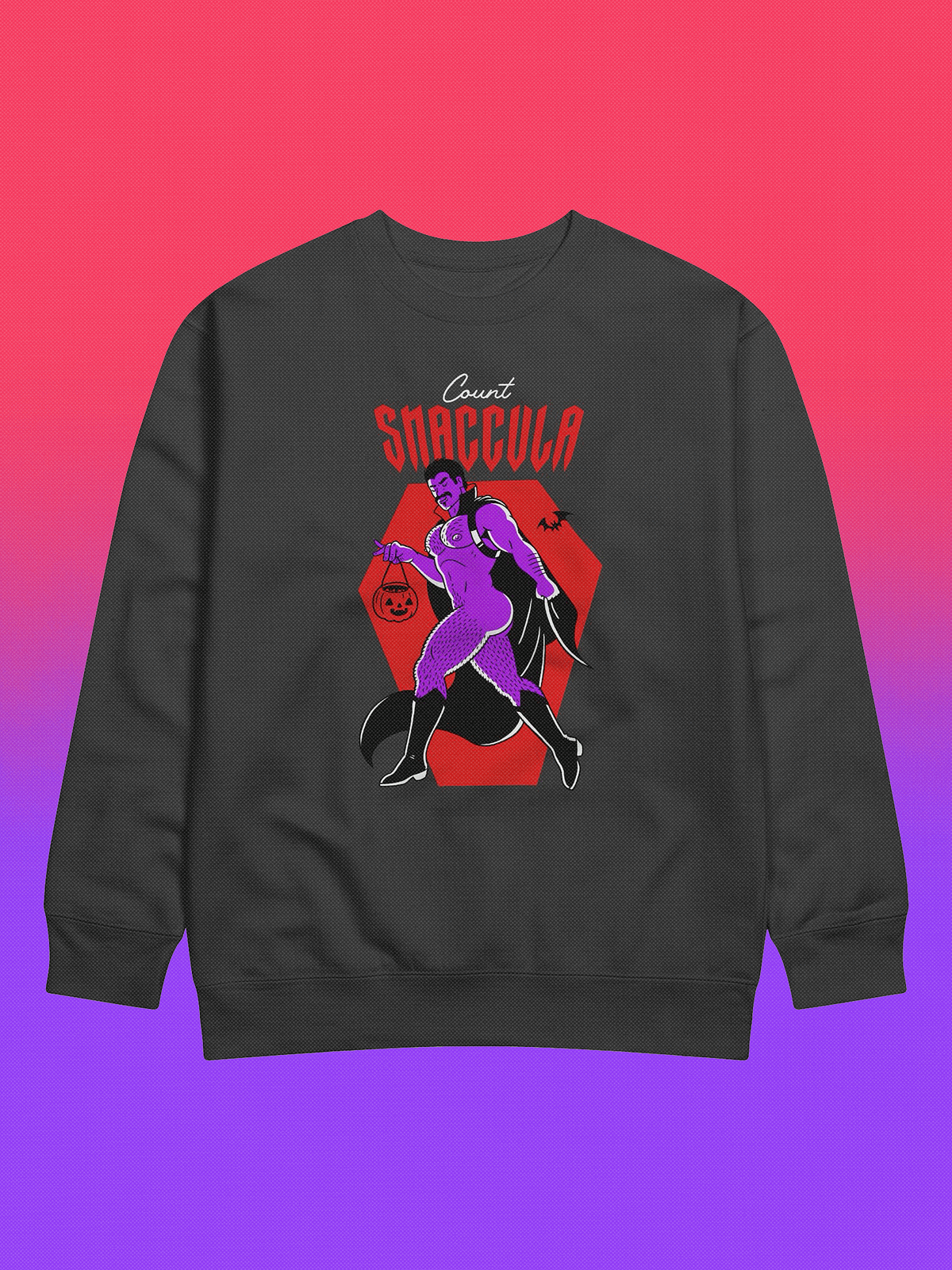Count Snaccula Crewneck | HEYBEEFCAKE