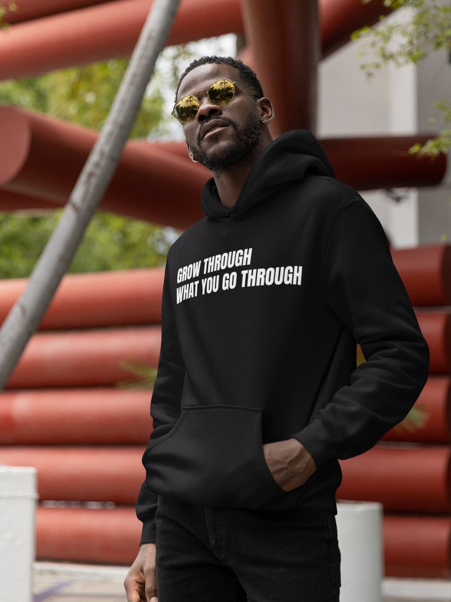 Grow Through What You Go Through Hoodie product image (1)