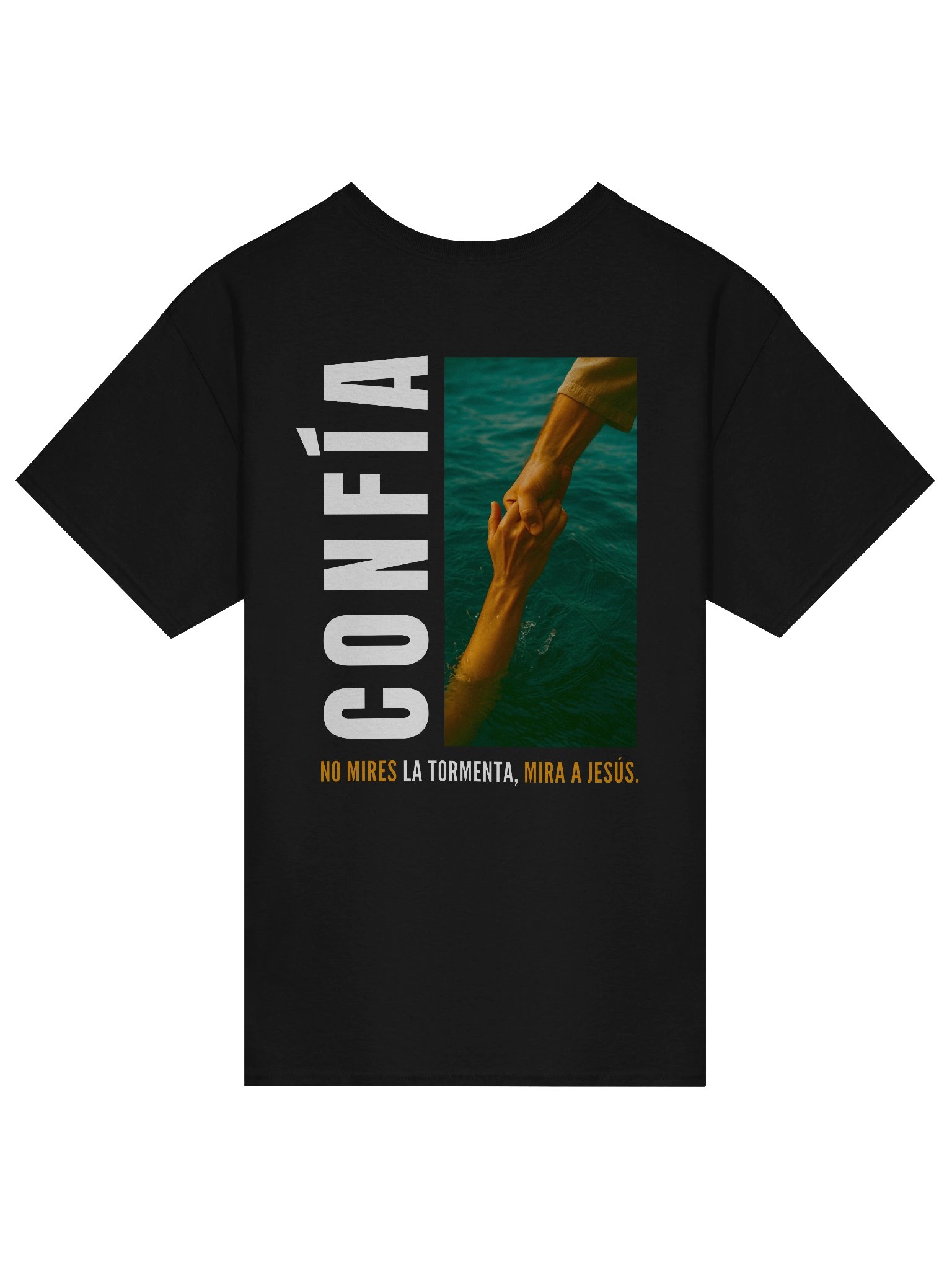Camiseta Unisex Manga Corta | Confía, no mires la tormenta product image (1)