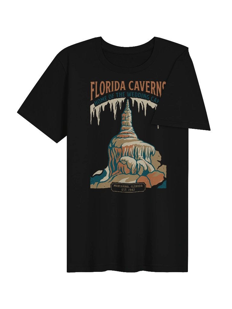 Florida Caverns Home of the Wedding Cake Tee product image (4)