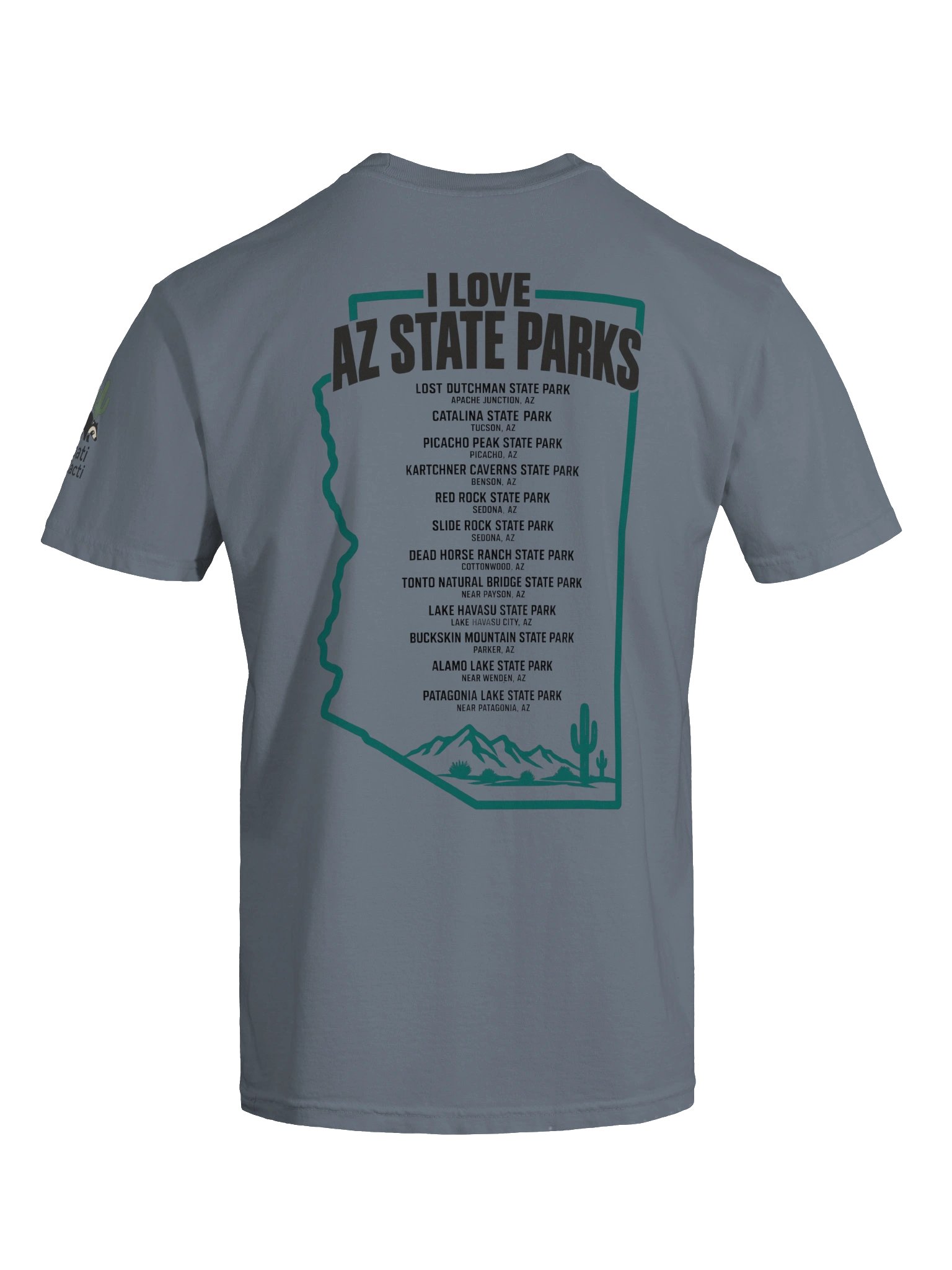 I Love AZ State Parks - Comfort Colors Heavyweight T-shirt. product image (55)