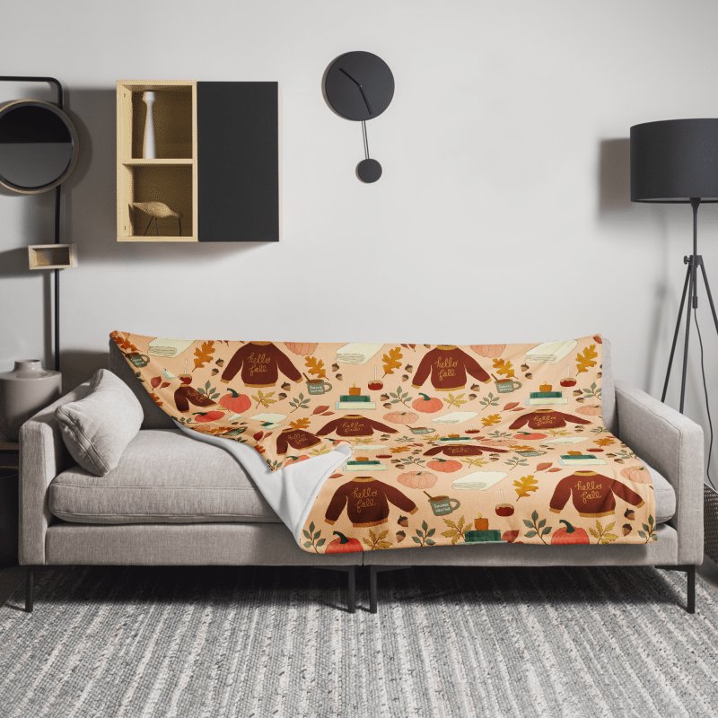 Cozy Fall Throw Blanket product image (3)
